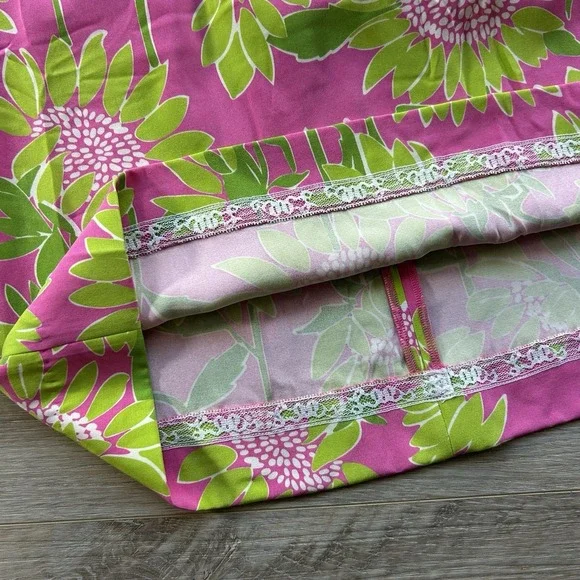 VTG NWT Lilly Pulitzer Size 0 Lena Silk Halter Sunflower Dress Built In Bra - Picture 3 of 15